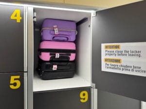 SELF SERVICE LUGGAGE STORAGE ROME CENTER - LEAVE YOUR BAGS