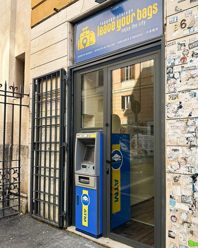 luggage storage center rome